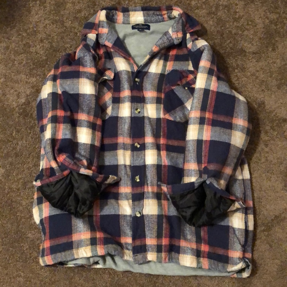 MENS heavy duty, lined flannel